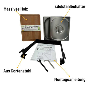 Manax Grillbar Halterung Ofyr Black - Set lackiert - grillstarshop.comManax Grillbar Halterung Ofyr Black - Set lackiertManaxgrillstarshop.com122804262416740109
