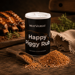 Meat 'n' Great Happy Piggy Rub, Streuer, 100g - grillstarshop.comMeat 'n' Great Happy Piggy Rub, Streuer, 100gMeat 'n' Greatgrillstarshop.com