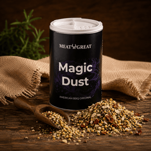Meat 'n' Great Magic Dust, Streuer, 100g - grillstarshop.comMeat 'n' Great Magic Dust, Streuer, 100gMeat 'n' Greatgrillstarshop.com