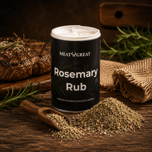 Meat 'n' Great Rosemary Rub, Streuer, 100g - grillstarshop.comMeat 'n' Great Rosemary Rub, Streuer, 100gMeat 'n' Greatgrillstarshop.com