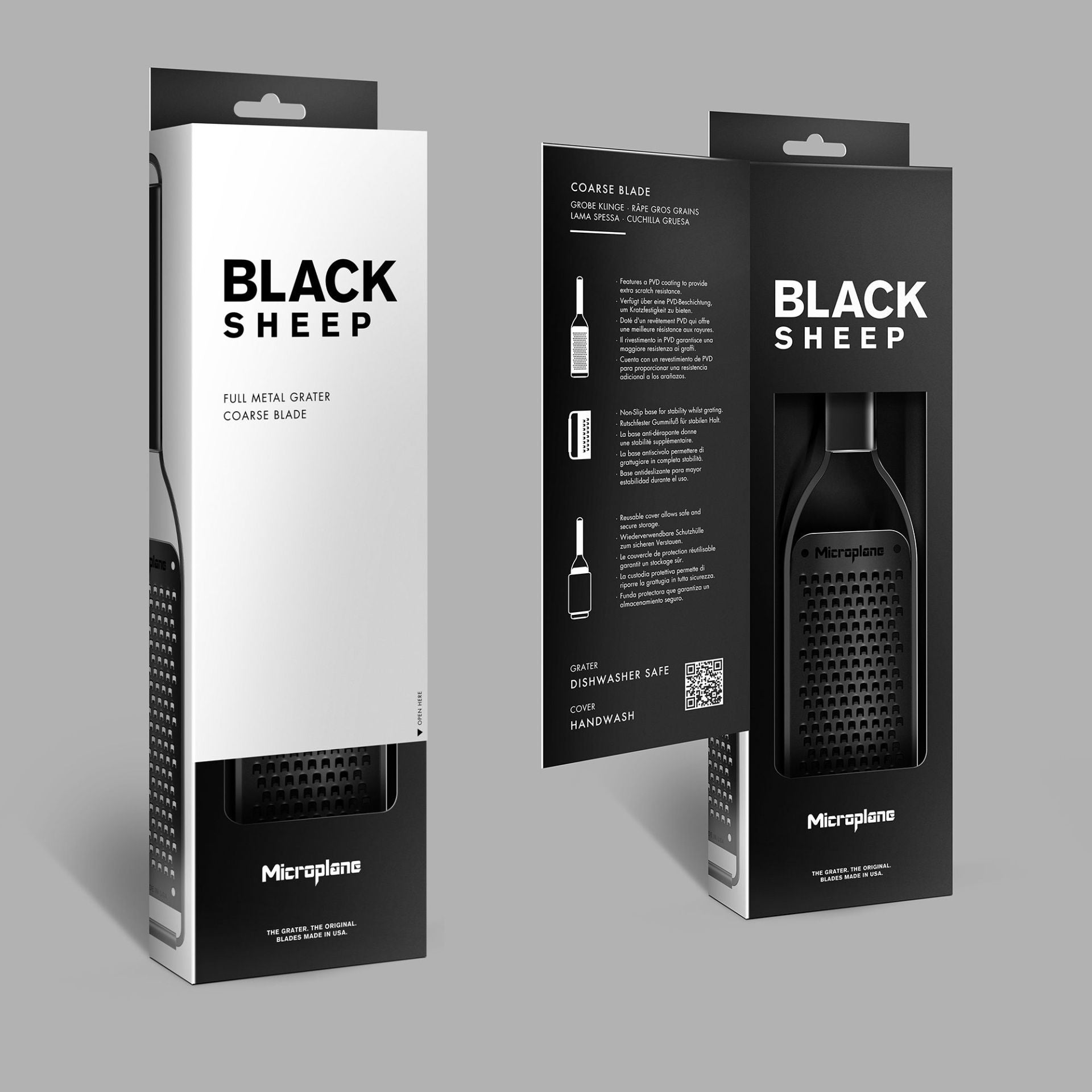 Microplane 2 - Wege Schneide, Black Sheep Serie - grillstarshop.comMicroplane 2 - Wege Schneide, Black Sheep SerieMicroplanegrillstarshop.com43002