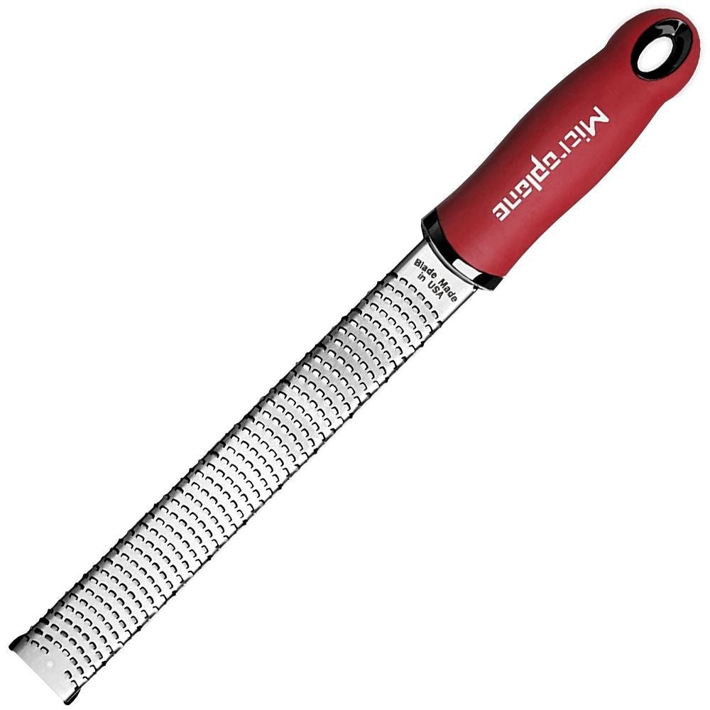 Microplane Premium Zester - Reibe, Granatapfelrot - grillstarshop.comMicroplane Premium Zester - Reibe, GranatapfelrotMicroplanegrillstarshop.com46127