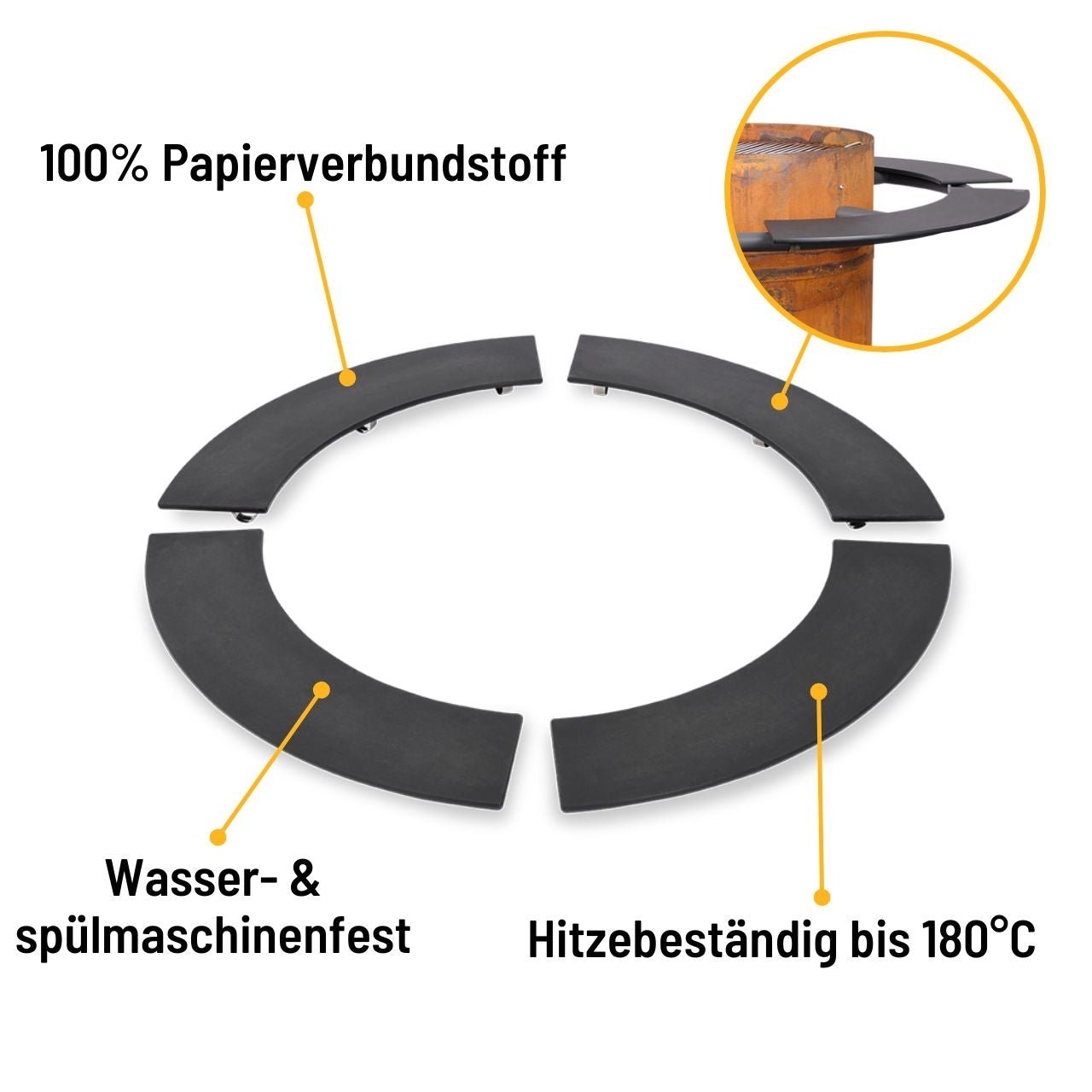 Moesta Ablagebretter, Bandit PaperPlank schwarz 4Stk. - grillstarshop.comMoesta Ablagebretter, Bandit PaperPlank schwarz 4Stk.Moestagrillstarshop.comMO197854260664772422