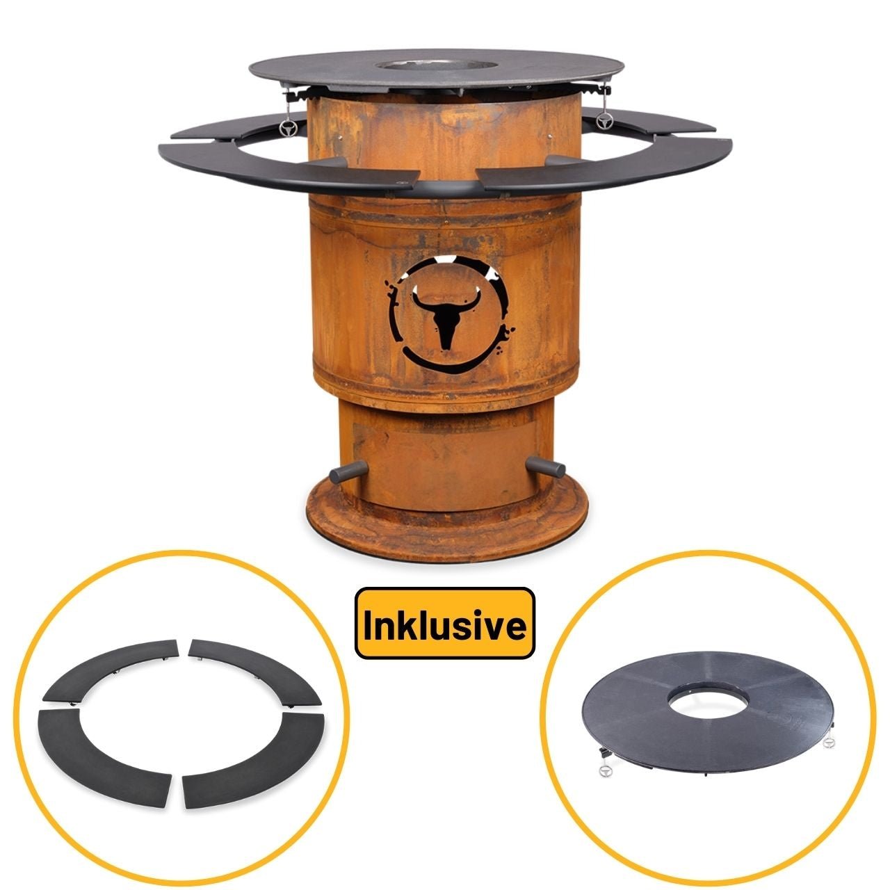 Moesta Bandit FirePlace inkl. Ablagen PaperPlank, schwarz & BBQ - Disk - grillstarshop.comMoesta Bandit FirePlace inkl. Ablagen PaperPlank, schwarz & BBQ - DiskMoestagrillstarshop.com199304260664772569