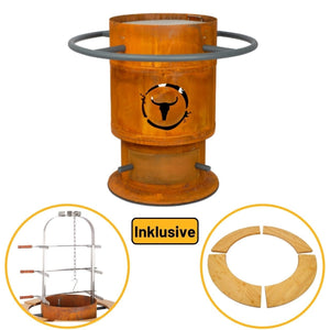 Moesta Bandit FirePlace Set, inkl. Ablagebrett Bambus & Asado - Aufsatz - grillstarshop.comMoesta Bandit FirePlace Set, inkl. Ablagebrett Bambus & Asado - AufsatzMoestagrillstarshop.com198854260664772347