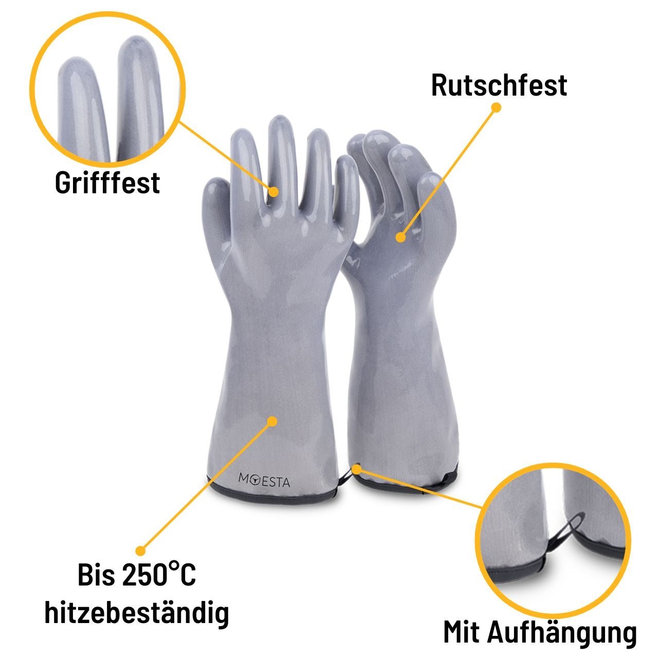Moesta HeatPro Gloves - Grillhandschuhe aus Silikon - grau, Größe L - grillstarshop.comMoesta HeatPro Gloves - Grillhandschuhe aus Silikon - grau, Größe LMoestagrillstarshop.comMO198314260664772262