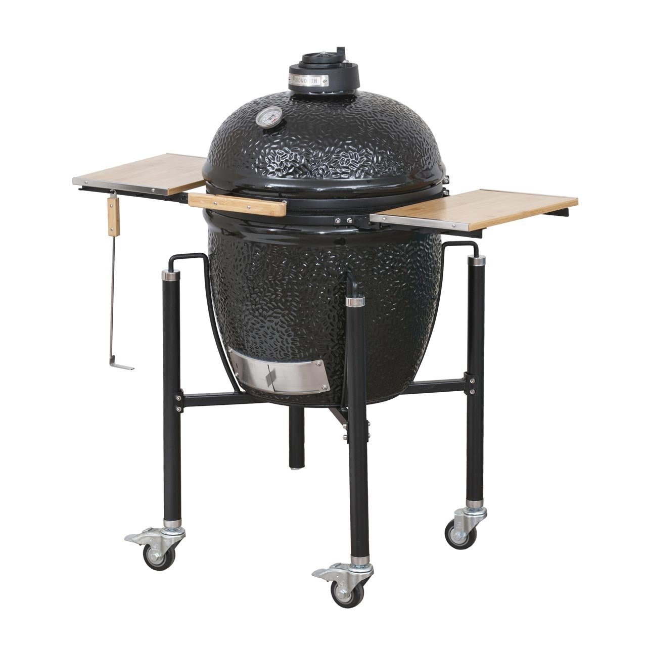 Monolith Basic inkl. Gestell und Seitentische, Schwarz - grillstarshop.comMonolith Basic inkl. Gestell und Seitentische, SchwarzMonolithgrillstarshop.com201000 - BASIC4260444581619