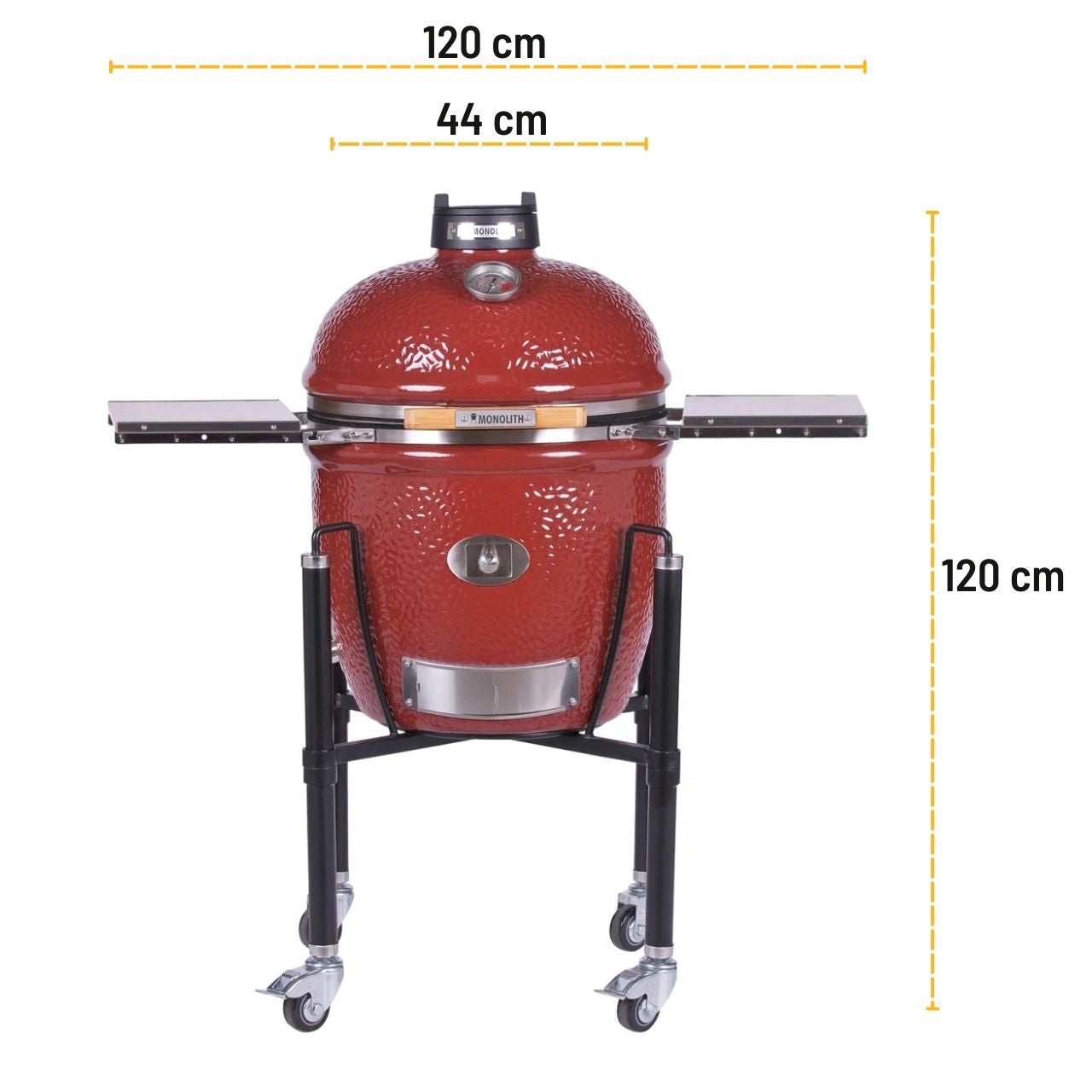 Monolith Classic Pro 2.0 mit Gestell, Rot - grillstarshop.comMonolith Classic Pro 2.0 mit Gestell, RotMonolithgrillstarshop.com121001 - REDM4260444583347