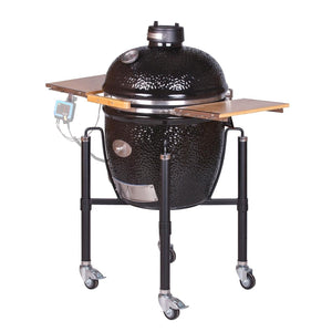 Monolith LeChef BBQ Guru Pro 2.0 - Schwarz inkl. Gestell & Seitentische - grillstarshop.comMonolith LeChef BBQ Guru Pro 2.0 - Schwarz inkl. Gestell & SeitentischeMonolithgrillstarshop.com129030m - BLACK4260444583439