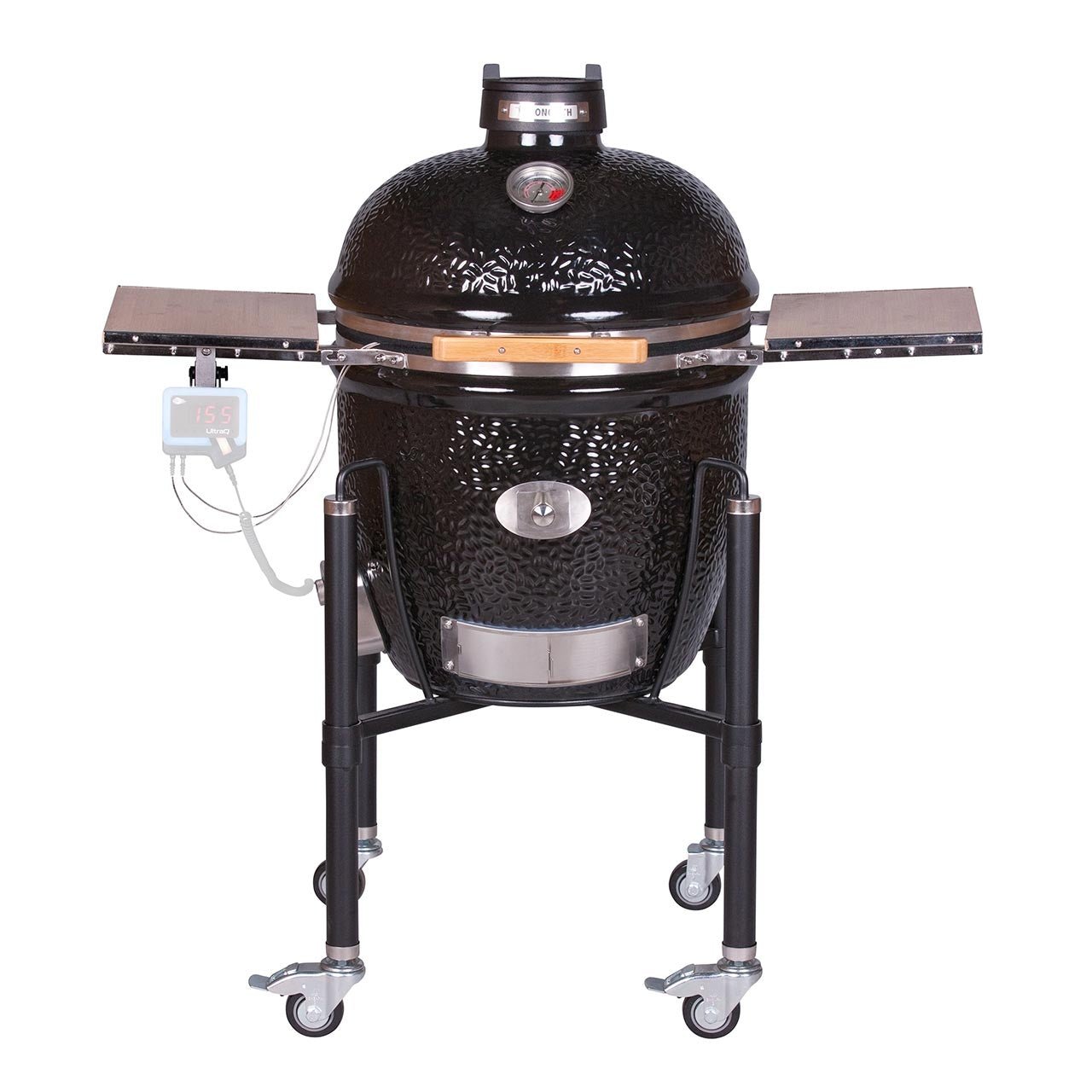 Monolith LeChef BBQ Guru Pro 2.0 - Schwarz inkl. Gestell & Seitentische - grillstarshop.comMonolith LeChef BBQ Guru Pro 2.0 - Schwarz inkl. Gestell & SeitentischeMonolithgrillstarshop.com129030m - BLACK4260444583439