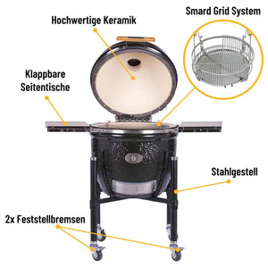 Monolith LeChef Pro - Serie 2.0 – BLACK mit Gestell - grillstarshop.comMonolith LeChef Pro - Serie 2.0 – BLACK mit GestellMonolithgrillstarshop.com121030 - BLACKM4260444583378