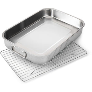 Napoleon Edelstahl - Bräter mit Rost - grillstarshop.comNapoleon Edelstahl - Bräter mit RostNapoleongrillstarshop.com560380629162560384