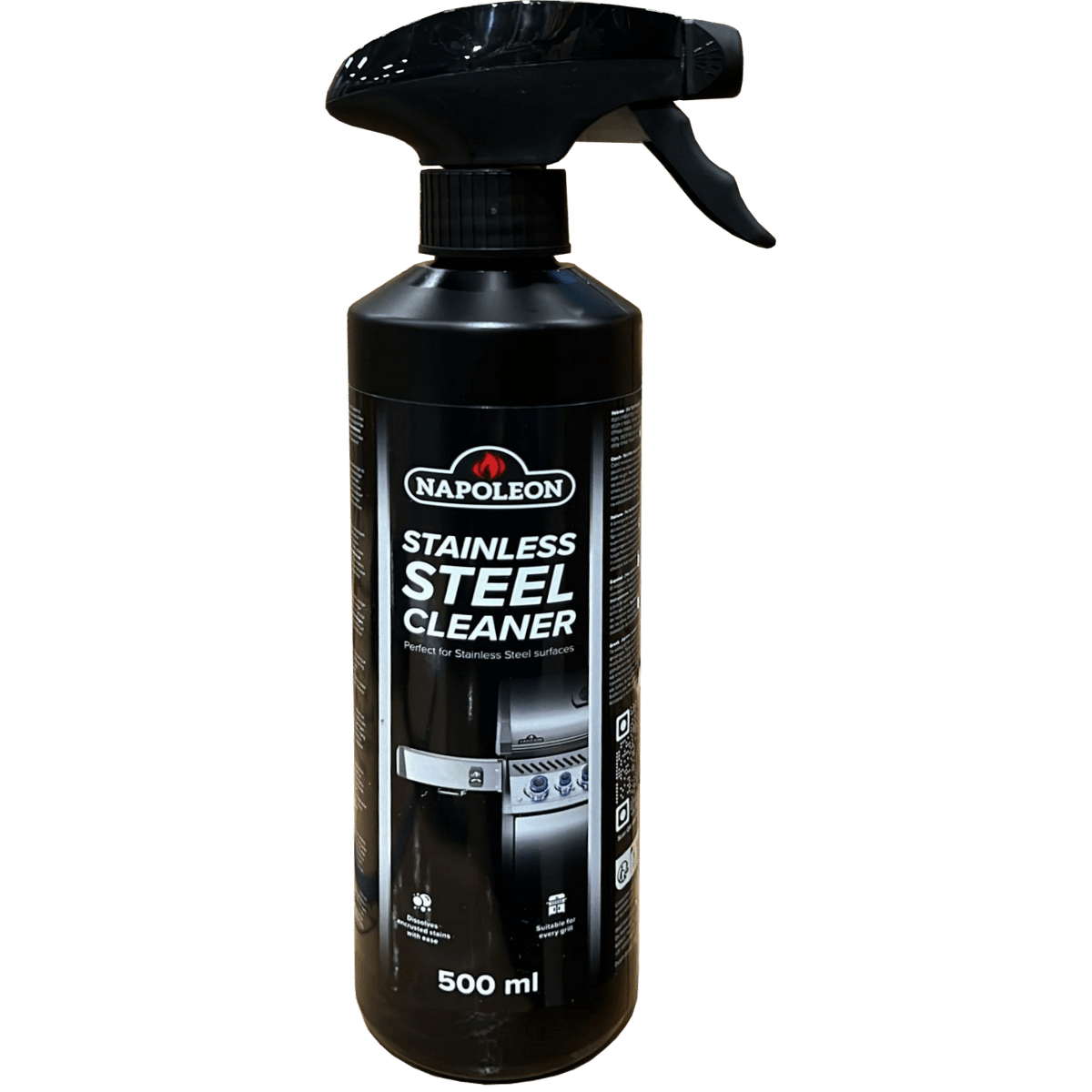 Napoleon Edelstahl Cleaner 500ml - grillstarshop.comNapoleon Edelstahl Cleaner 500mlNapoleongrillstarshop.com
