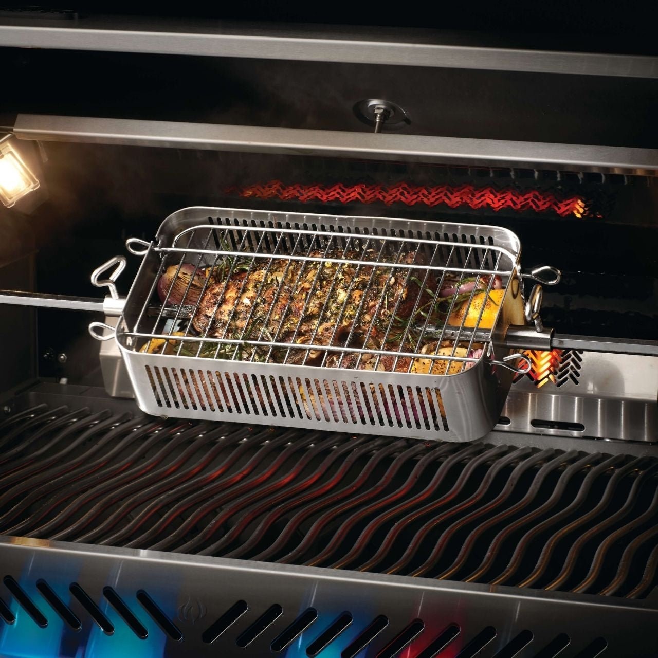 Napoleon Edelstahl - Grillkorb für Drehspieß, einstellbar - grillstarshop.comNapoleon Edelstahl - Grillkorb für Drehspieß, einstellbarNapoleongrillstarshop.com570130629162570130