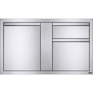 Napoleon Einbau - Türe & 2er Schubladen - Kombination (107 x 61 cm) - grillstarshop.comNapoleon Einbau - Türe & 2er Schubladen - Kombination (107 x 61 cm)Napoleongrillstarshop.com