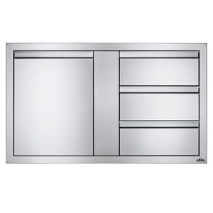 Napoleon Einbau - Türe & 3er Schubladen - Kombination (107 x 61 cm) - grillstarshop.comNapoleon Einbau - Türe & 3er Schubladen - Kombination (107 x 61 cm)Napoleongrillstarshop.comBI - 4224 - 1D3DR0629162131591