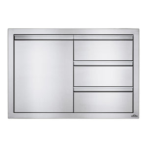 Napoleon Einbau - Türe & 3er Schubladen Kombination (91 x 61 cm) - grillstarshop.comNapoleon Einbau - Türe & 3er Schubladen Kombination (91 x 61 cm)Napoleongrillstarshop.comBI - 3624 - 1D3DR0629162131584