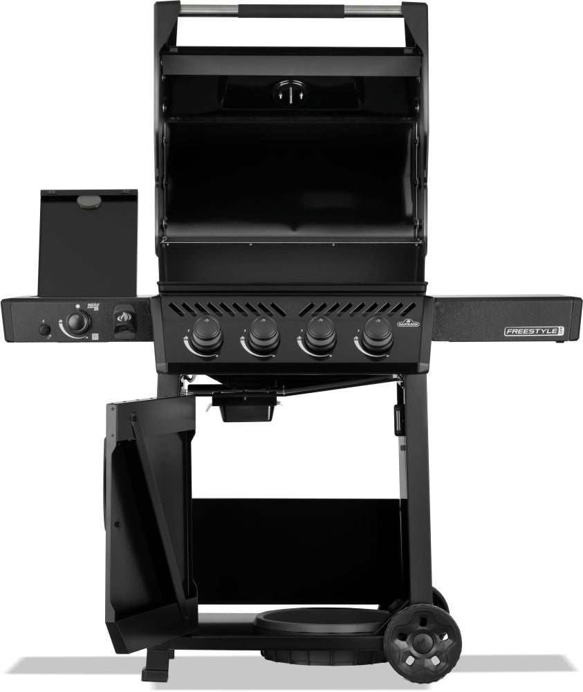 Napoleon Freestyle PRO 425, 4 Hauptbrenner, SIZZLE ZONE und Tür, schwarz | 2026 - grillstarshop.comNapoleon Freestyle PRO 425, 4 Hauptbrenner, SIZZLE ZONE und Tür, schwarz | 2026Napoleongrillstarshop.com