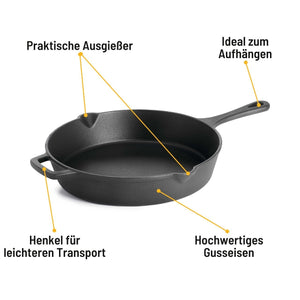 Napoleon Gusseisen Bratpfanne, Ø 30 cm - grillstarshop.comNapoleon Gusseisen Bratpfanne, Ø 30 cmNapoleongrillstarshop.com560580629162560582