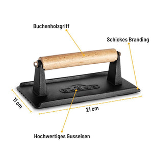 Napoleon Gusseisen Fleischbeschwerer & Burgerpresse - grillstarshop.comNapoleon Gusseisen Fleischbeschwerer & BurgerpresseNapoleongrillstarshop.com560560629162560568