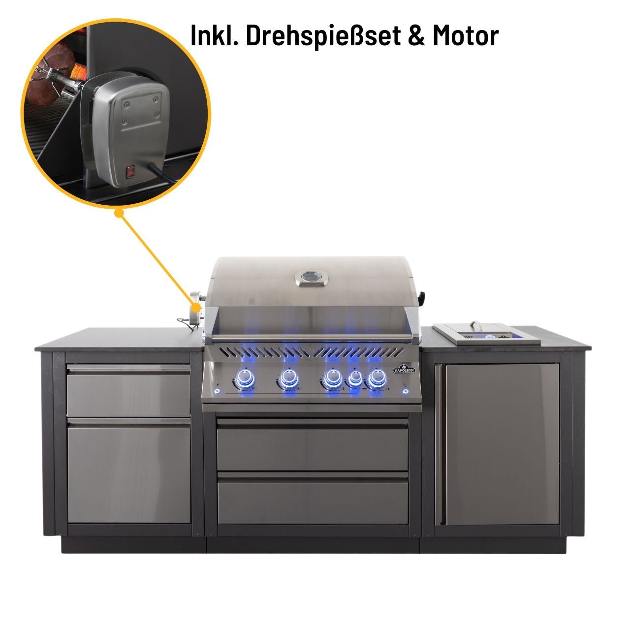 Napoleon Oasis Compact 700 - Series 32" mit Einbau Sizzle Zone - grillstarshop.comNapoleon Oasis Compact 700 - Series 32" mit Einbau Sizzle ZoneNapoleongrillstarshop.comODK105 - BIG32P - DE0629162148315