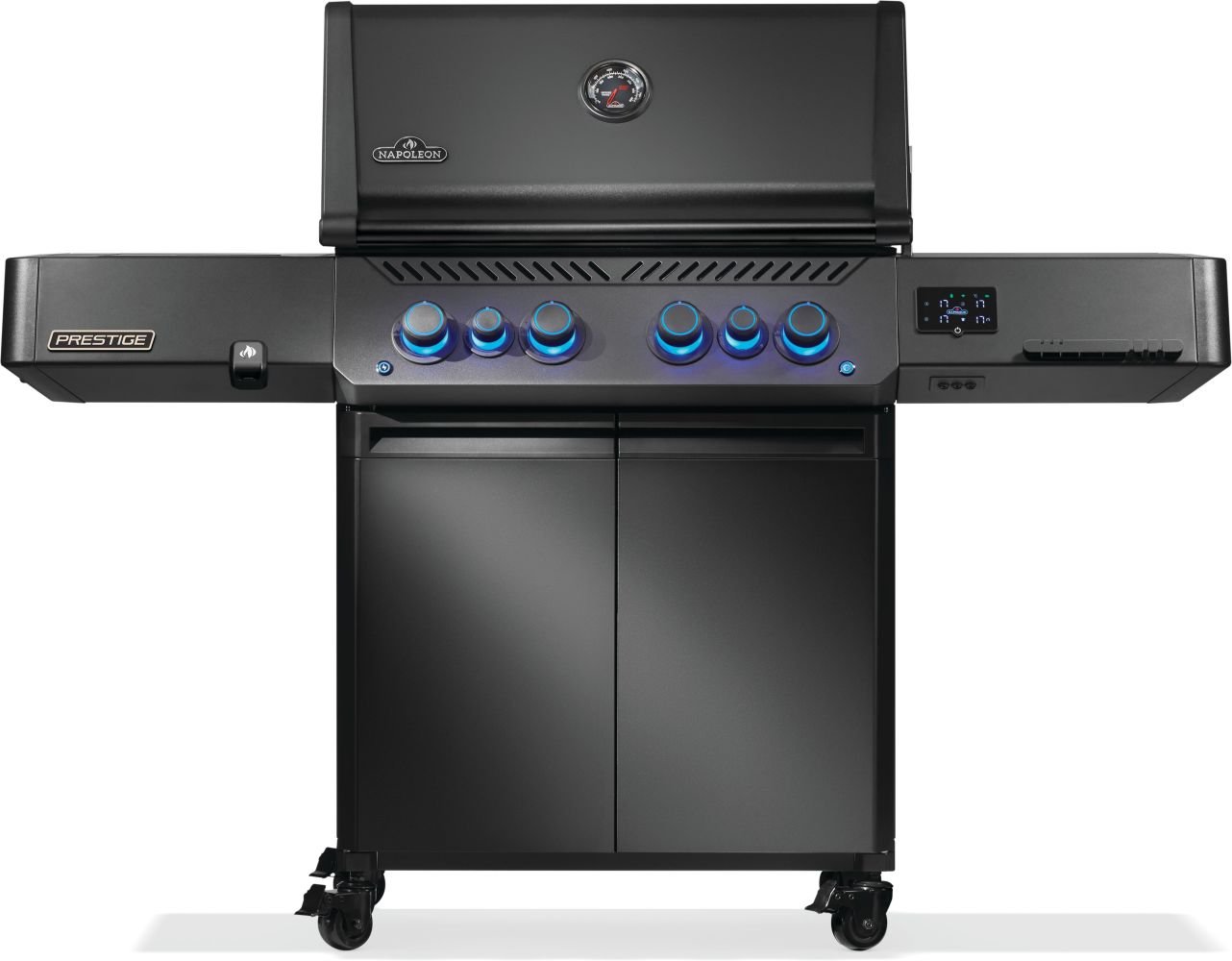 Napoleon Phantom, Prestige 500, Connected, gegossenem Edelstahl Rosten, Mattschwarz - grillstarshop.comNapoleon Phantom, Prestige 500, Connected, gegossenem Edelstahl Rosten, MattschwarzNapoleongrillstarshop.com