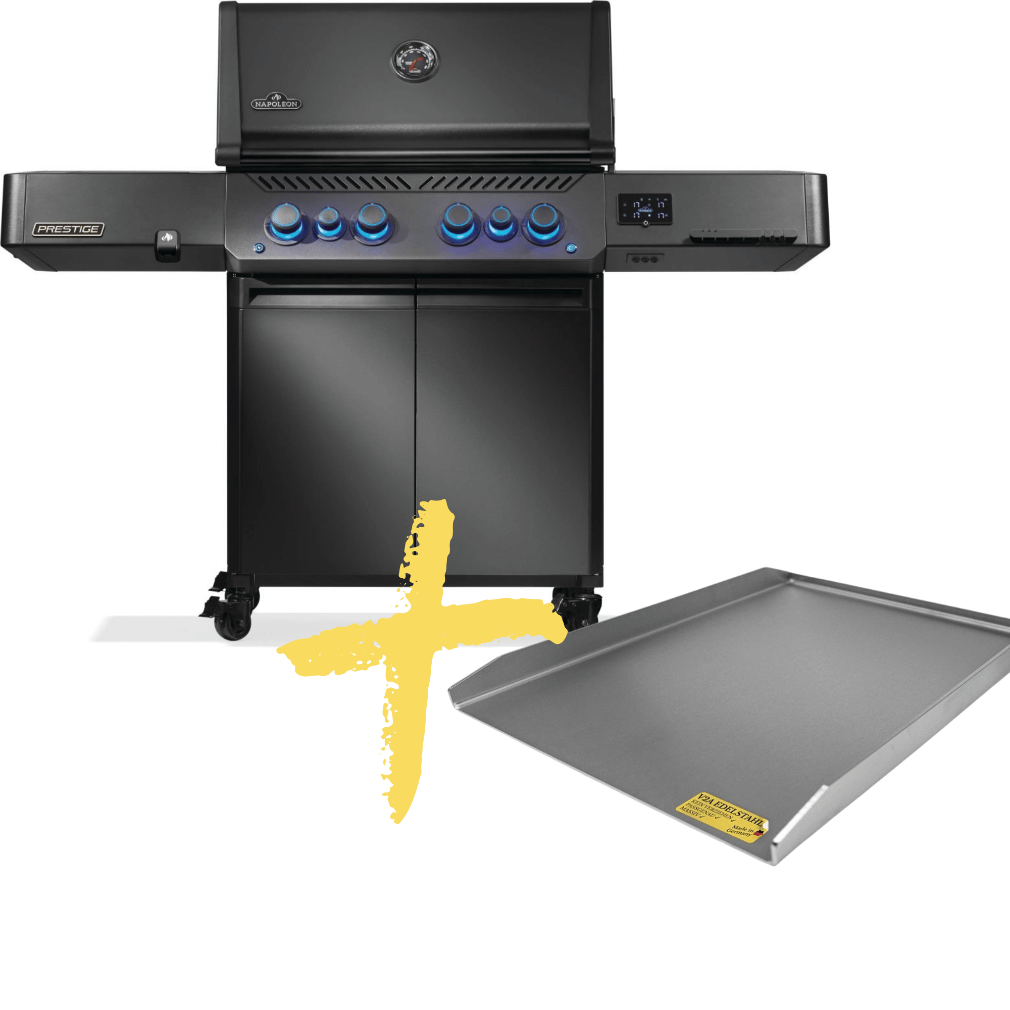 Napoleon Phantom Prestige 500, Connected inkl. BABOSSA Edelstahl Plancha - grillstarshop.comNapoleon Phantom Prestige 500, Connected inkl. BABOSSA Edelstahl Planchagrillstarshop.comgrillstarshop.com