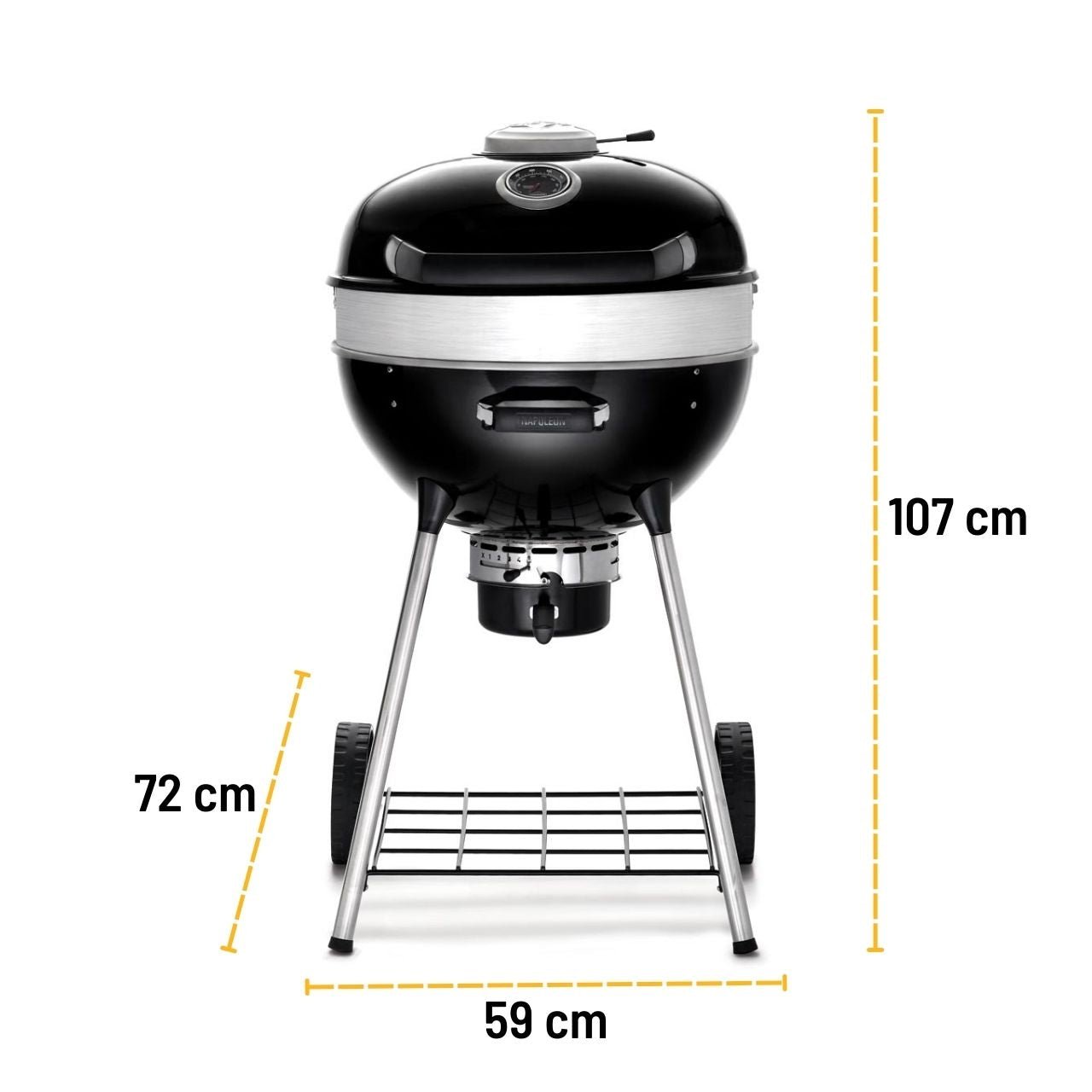 Napoleon PRO Holzkohle Kugelgrill, Ø 57 cm - grillstarshop.comNapoleon PRO Holzkohle Kugelgrill, Ø 57 cmNapoleongrillstarshop.comPRO22K - LEG - 30629162147011