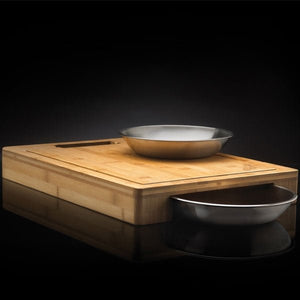 Napoleon PRO Schneidebrett mit 2 Edelstahl Schalen - grillstarshop.comNapoleon PRO Schneidebrett mit 2 Edelstahl SchalenNapoleongrillstarshop.com700120629162700124