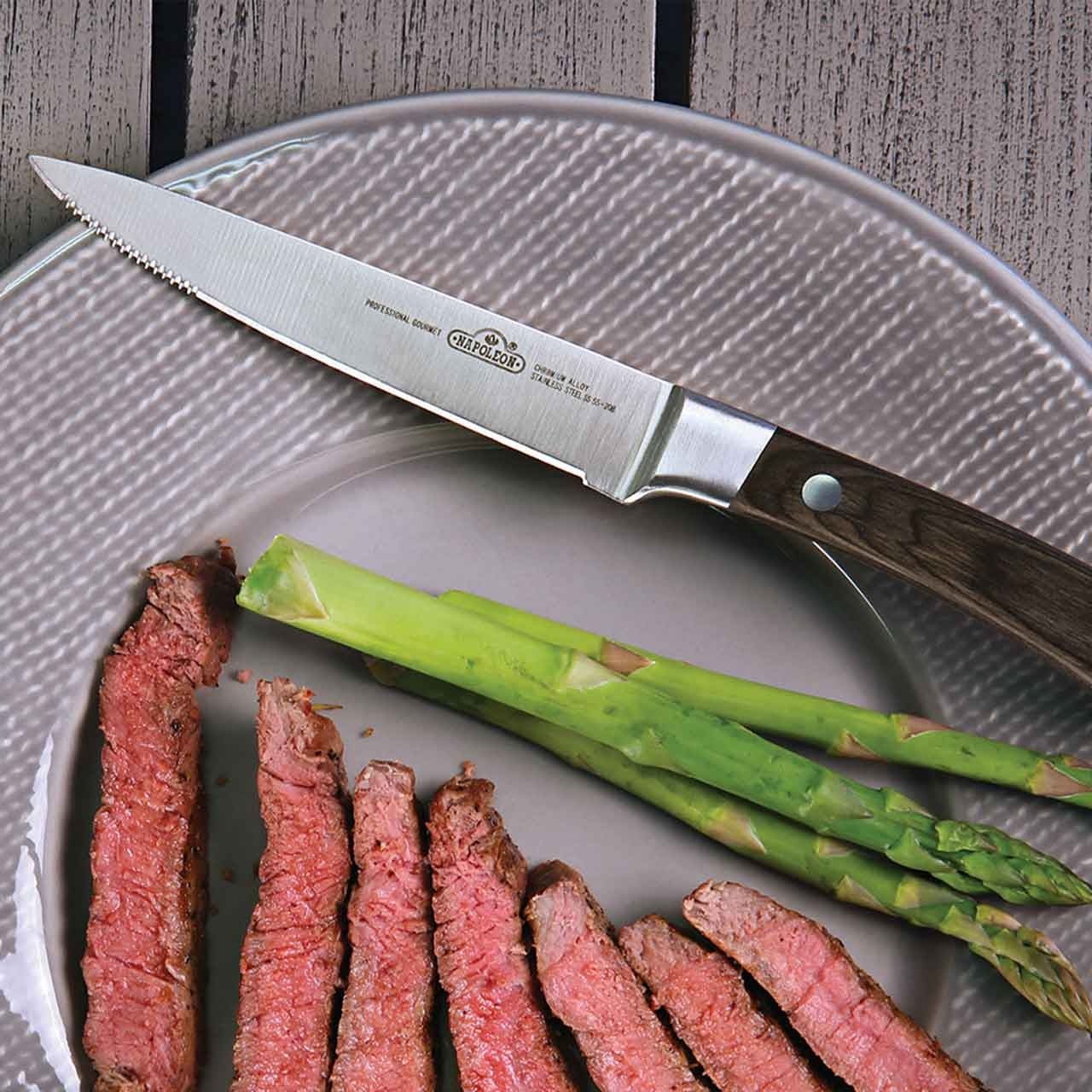 Napoleon Wellenschliff Steak Messer - grillstarshop.comNapoleon Wellenschliff Steak MesserNapoleongrillstarshop.com552080629162552082