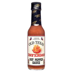 Old Texas Inferno Hot Pepper Sauce - grillstarshop.comOld Texas Inferno Hot Pepper SauceOld Texasgrillstarshop.com5100110028934008084