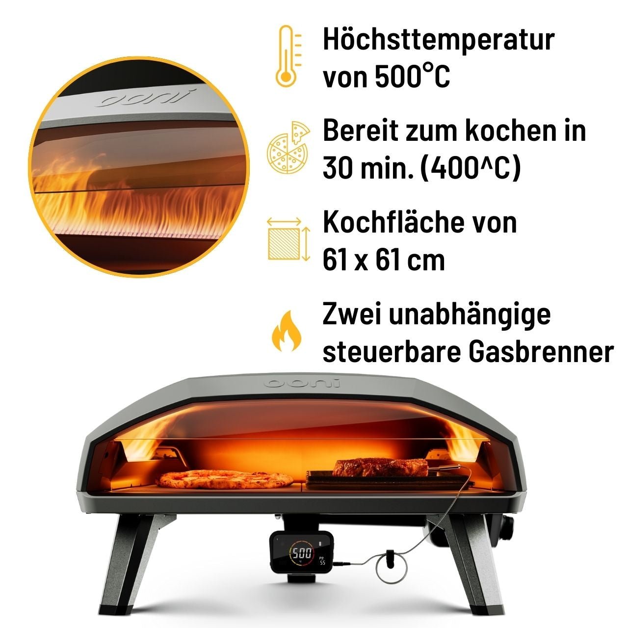 Ooni Koda 2 Max 24 Zoll Pizzaofen - grillstarshop.comOoni Koda 2 Max 24 Zoll PizzaofenOonigrillstarshop.comUU - P2B7005060967393022