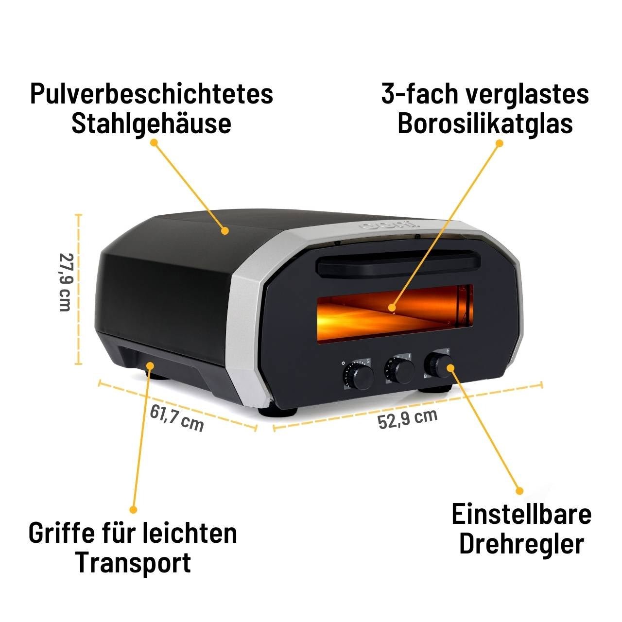 Ooni Volt 12, elektrischer Pizzaofen - grillstarshop.comOoni Volt 12, elektrischer PizzaofenOonigrillstarshop.comUU - P12B005060568346748