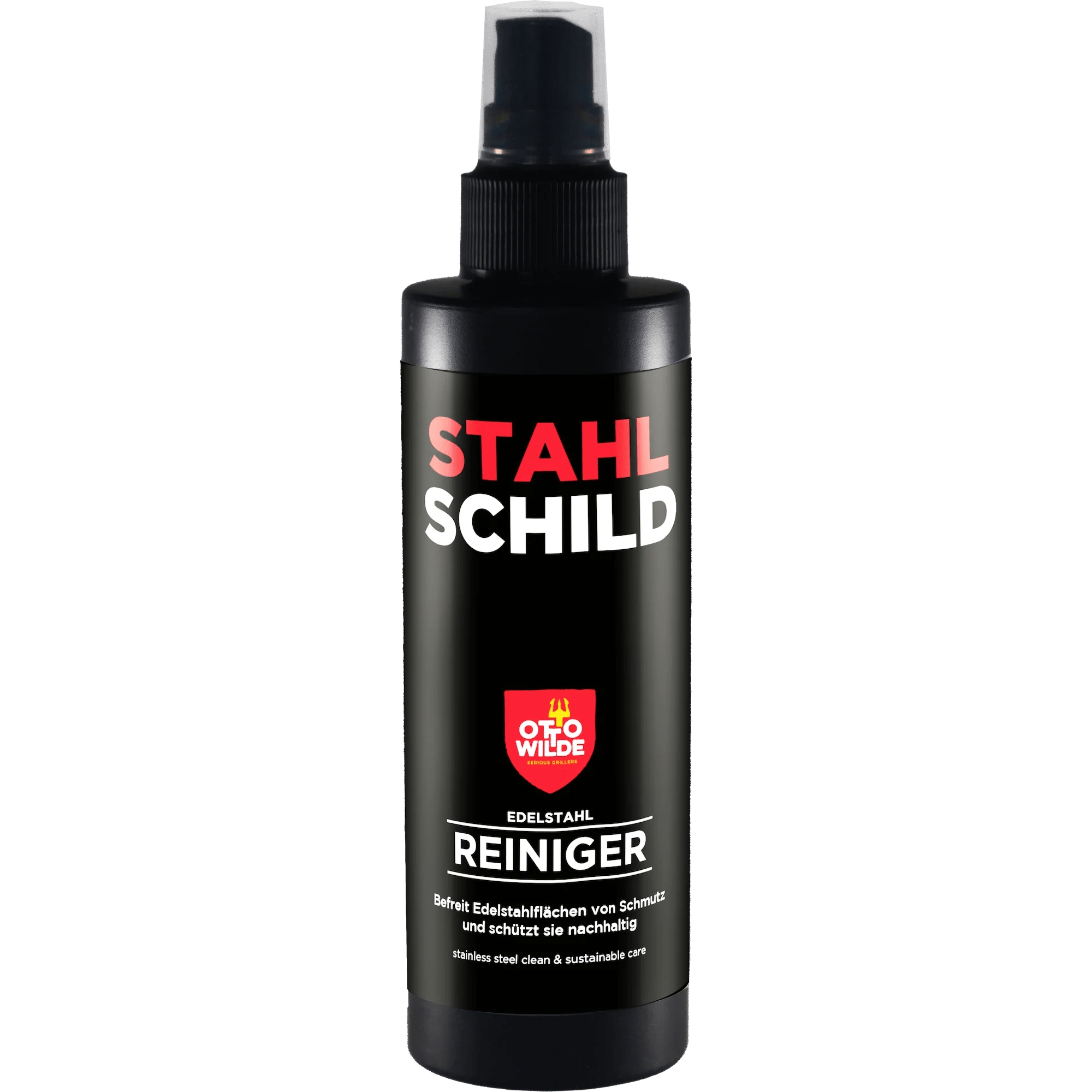 Otto Wilde Edelstahlreiniger Stahlschild, 200ml - grillstarshop.comOtto Wilde Edelstahlreiniger Stahlschild, 200mlOtto Wildegrillstarshop.com2003314260630450828