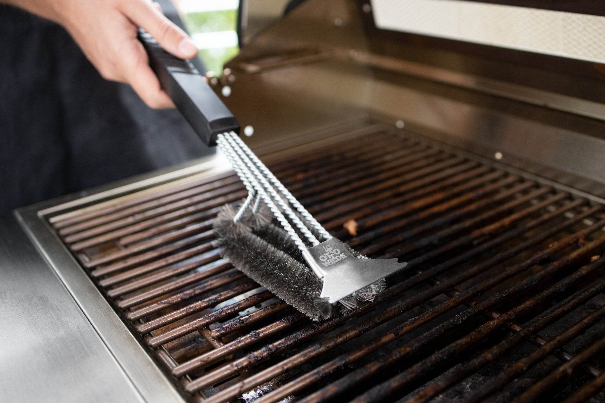 Otto Wilde Grillbürste, Edelstahl - grillstarshop.comOtto Wilde Grillbürste, EdelstahlOtto Wildegrillstarshop.com4200524260630450781