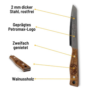 Petromax Allzweckmesser, 14 cm - grillstarshop.comPetromax Allzweckmesser, 14 cmPetromaxgrillstarshop.comapknife144250435700655