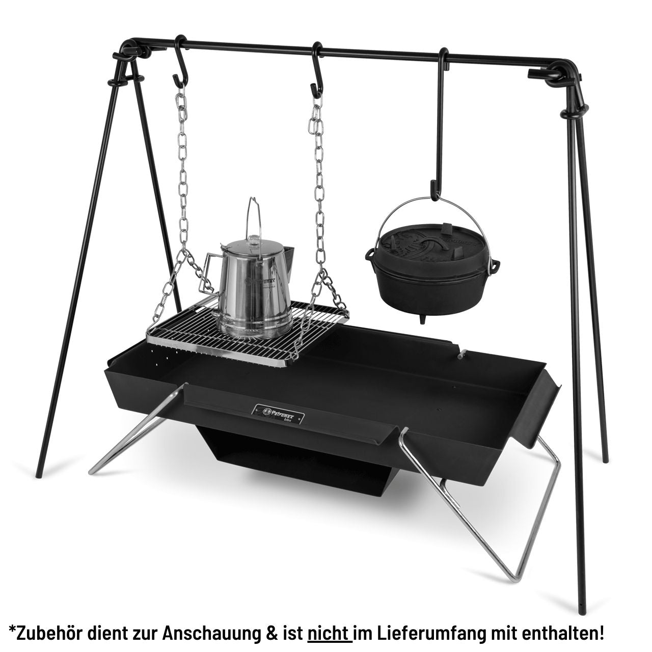 Petromax Brennbock, transportable Lagerfeuer - & Kochstelle - grillstarshop.comPetromax Brennbock, transportable Lagerfeuer - & KochstellePetromaxgrillstarshop.combbx4250435730911