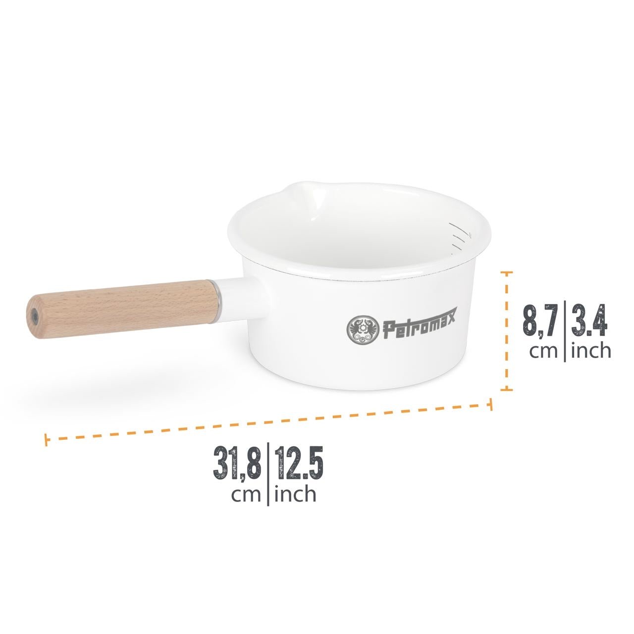 Petromax Emaille Stieltopf, 1 Liter, weiß - grillstarshop.comPetromax Emaille Stieltopf, 1 Liter, weißPetromaxgrillstarshop.compx - panen1 - w4250435731086
