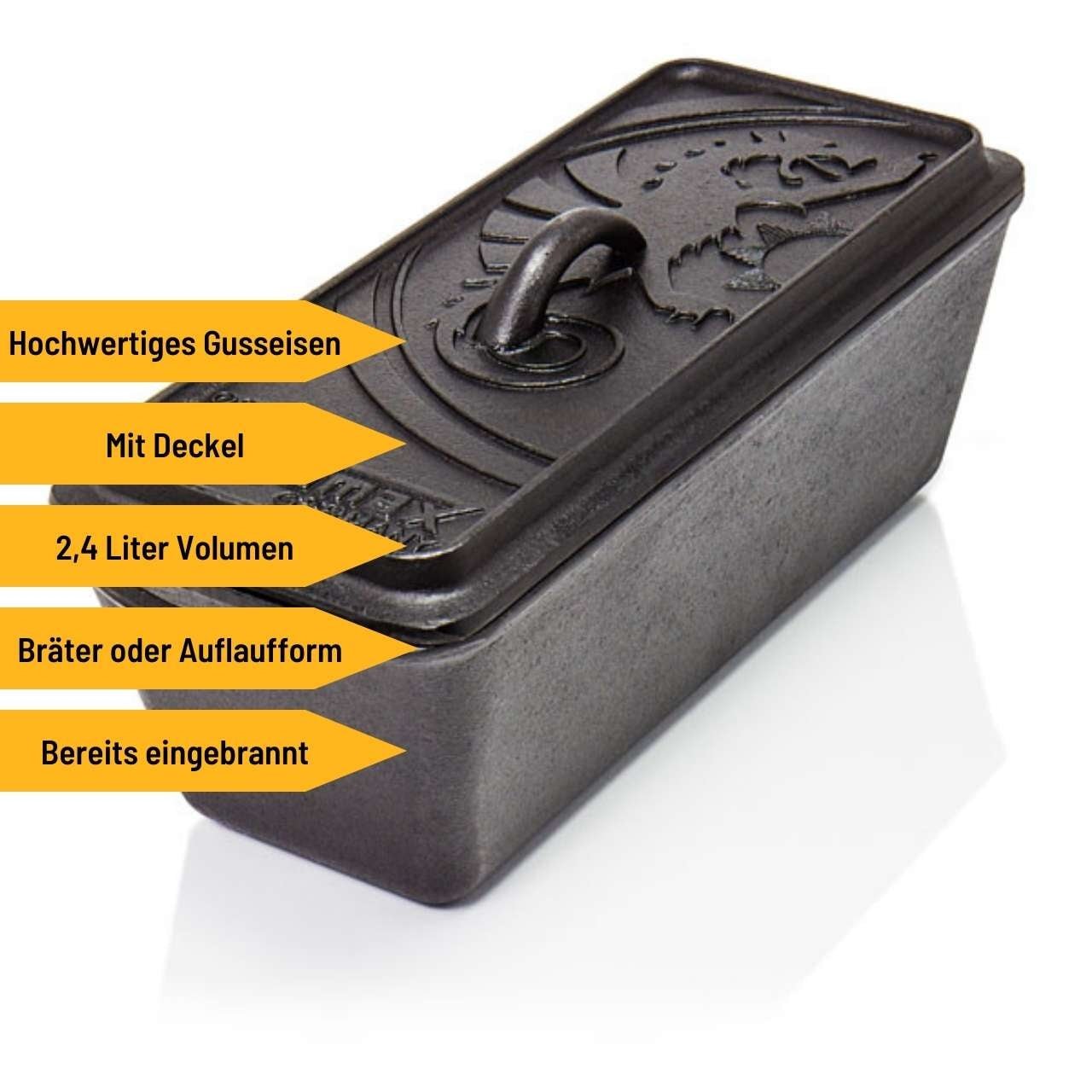Petromax Kastenform k4 mit Deckel - grillstarshop.comPetromax Kastenform k4 mit DeckelPetromaxgrillstarshop.comptk44250435701607