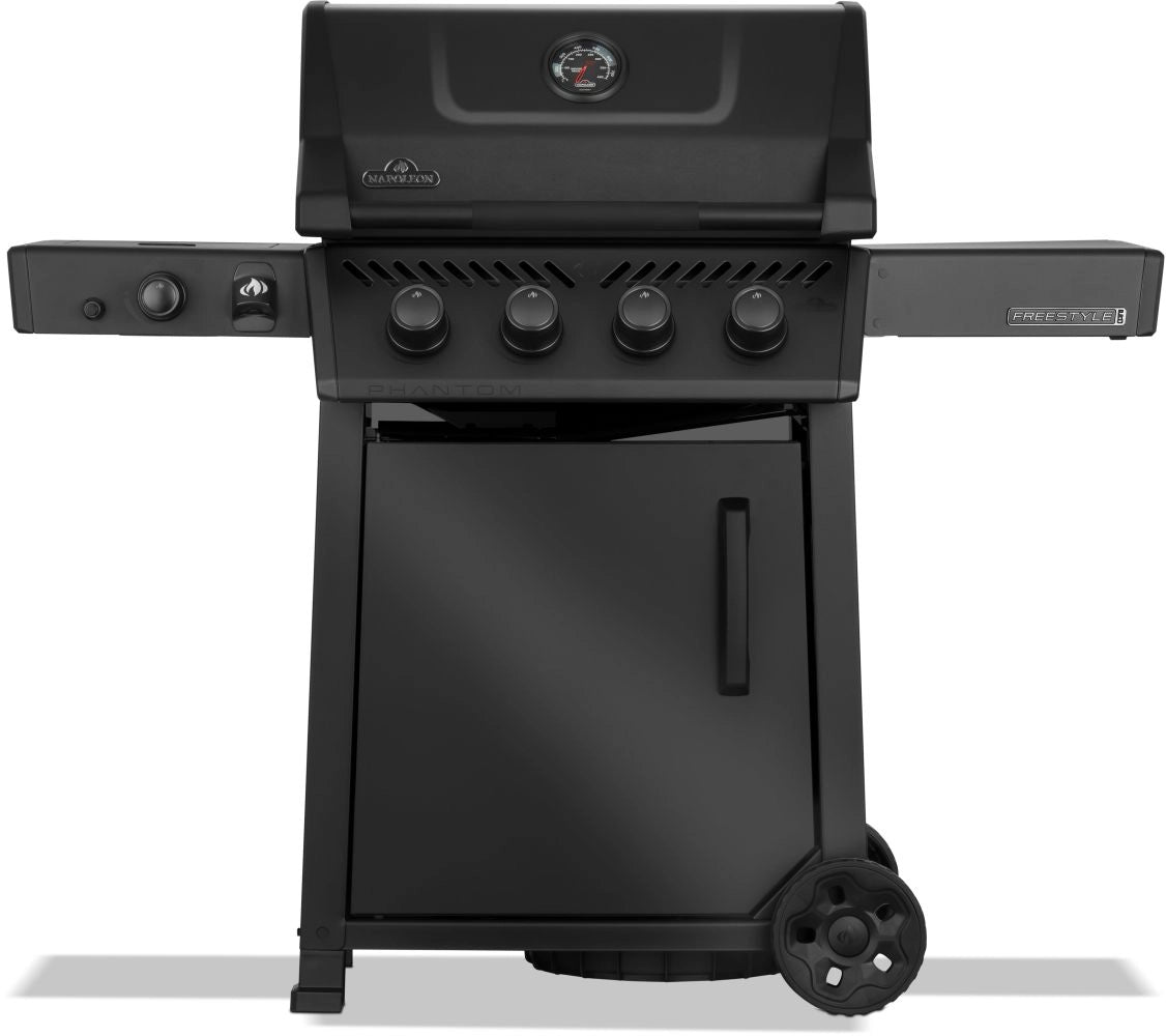 Phantom Freestyle PRO 425, mit Edelstahlrosten, Sizzle Zone und Tür, Mattschwarz | 2026 - grillstarshop.comPhantom Freestyle PRO 425, mit Edelstahlrosten, Sizzle Zone und Tür, Mattschwarz | 2026GrillNapoleongrillstarshop.com