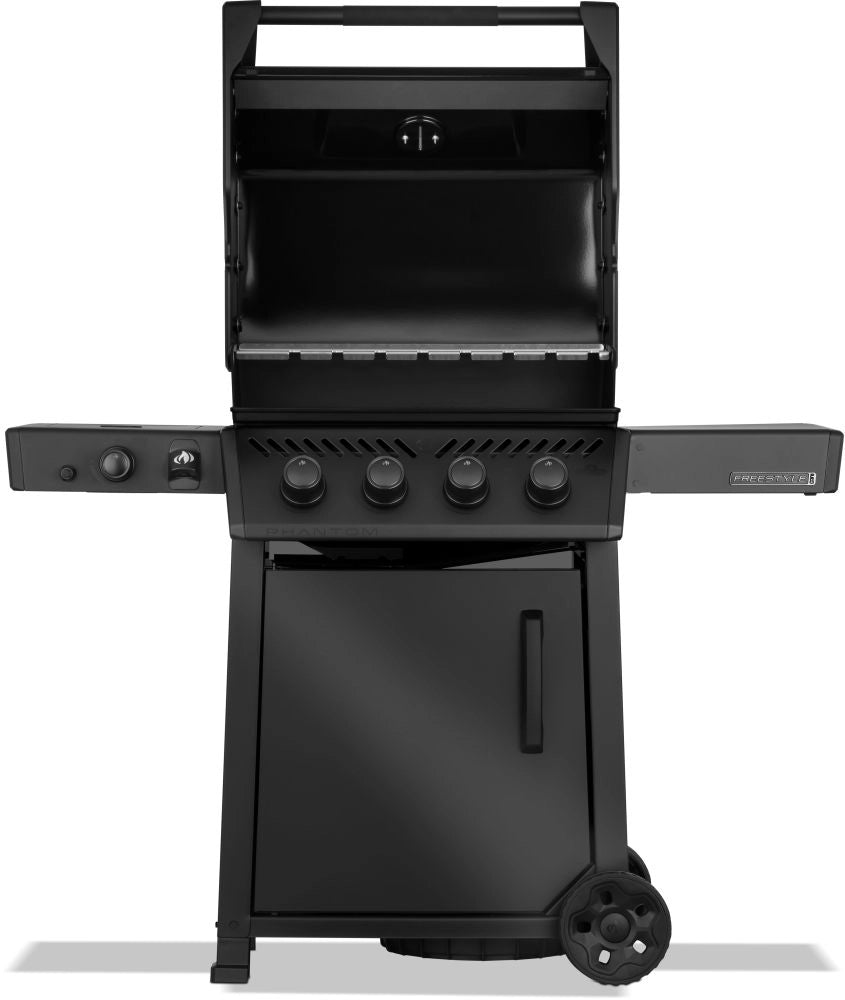 Phantom Freestyle PRO 425, mit Edelstahlrosten, Sizzle Zone und Tür, Mattschwarz | 2026 - grillstarshop.comPhantom Freestyle PRO 425, mit Edelstahlrosten, Sizzle Zone und Tür, Mattschwarz | 2026GrillNapoleongrillstarshop.com