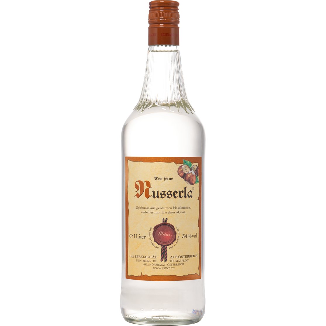 Prinz Nusserla Schnaps 34%, 1l - grillstarshop.comPrinz Nusserla Schnaps 34%, 1lPrinzgrillstarshop.com102361009001704003305
