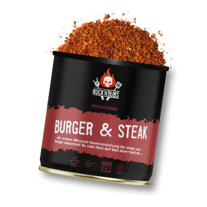 Rock 'n' Rubs Burger & Steak 150g - grillstarshop.comRock 'n' Rubs Burger & Steak 150gGewürzeRock 'n' Rubsgrillstarshop.com