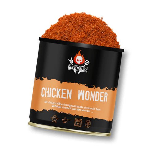 Rock 'n' Rubs Chicken Wonder 150g - grillstarshop.comRock 'n' Rubs Chicken Wonder 150gGewürzeRock 'n' Rubsgrillstarshop.com