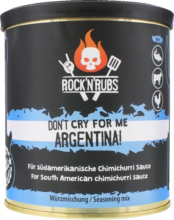Rock 'n' Rubs Don't cry for me Argentina (140g) - grillstarshop.comRock 'n' Rubs Don't cry for me Argentina (140g)Rock n' Rubsgrillstarshop.com2012468000900104260715220810