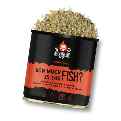 Rock 'n' Rubs How much is the fish? - 180 g - grillstarshop.comRock 'n' Rubs How much is the fish? - 180 gGewürzeRock 'n' Rubsgrillstarshop.com