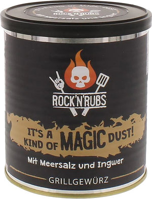 Rock 'n' Rubs It´s a Kind Magic Dust (170g) - grillstarshop.comRock 'n' Rubs It´s a Kind Magic Dust (170g)Rock n' Rubsgrillstarshop.com2012468002000104260715220100