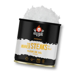 Rock 'n' Rubs The winner steaks it all - Fleur de Sel - 220 g - grillstarshop.comRock 'n' Rubs The winner steaks it all - Fleur de Sel - 220 gGewürzeRock 'n' Rubsgrillstarshop.com