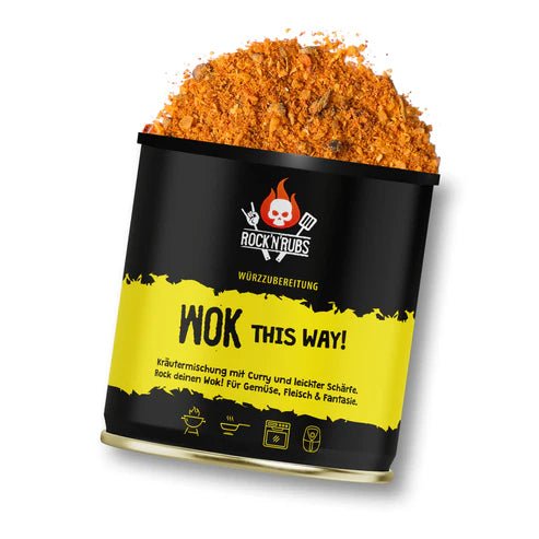 Rock 'n' Rubs Wok this way! 140g - grillstarshop.comRock 'n' Rubs Wok this way! 140gGewürzeRock 'n' Rubsgrillstarshop.com