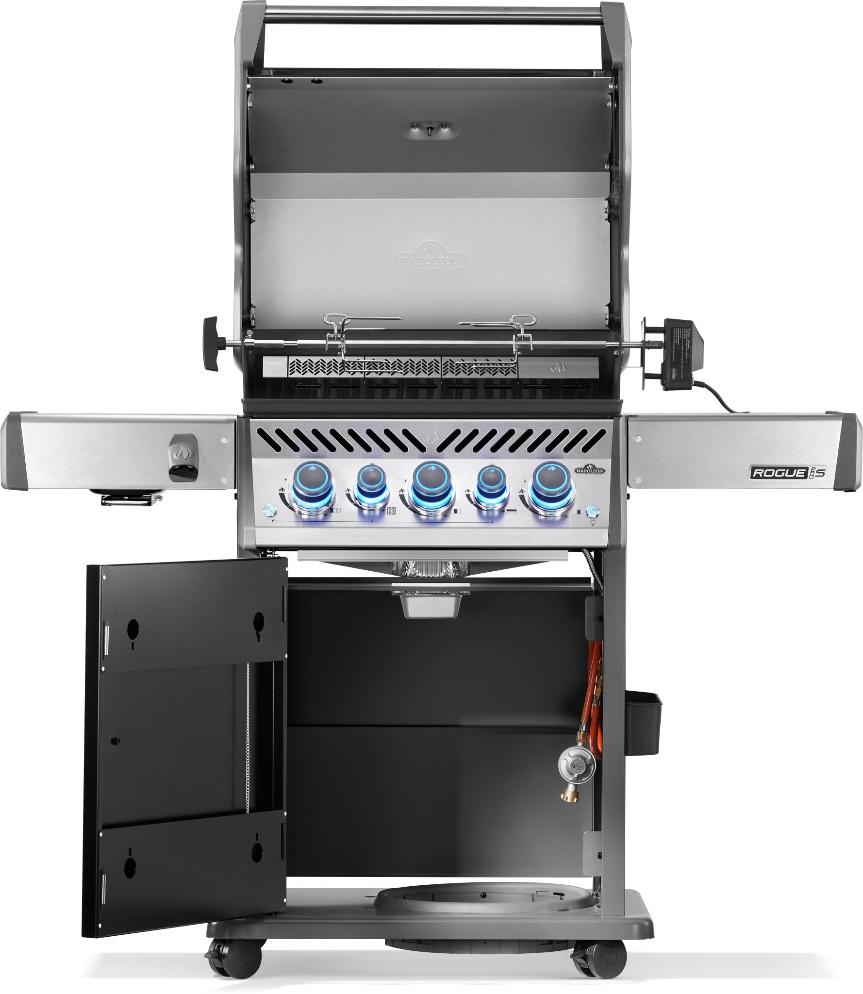 Rogue PRO - S 425 mit Gußrosten, Schwarz, inkl. Drehspieß - grillstarshop.comRogue PRO - S 425 mit Gußrosten, Schwarz, inkl. DrehspießNapoleongrillstarshop.comRPS425RSIBPK - 2 - DE - R0629162152329